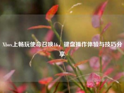 Xbox上畅玩使命召唤16，键盘操作体验与技巧分享