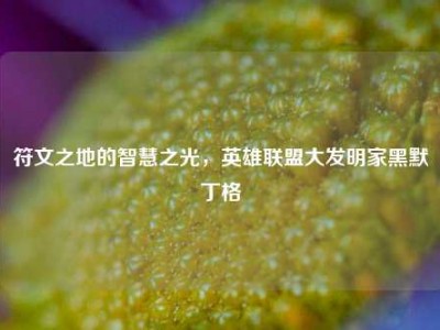 符文之地的智慧之光，英雄联盟大发明家黑默丁格