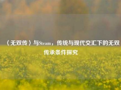 〈无双传〉与Steam，传统与现代交汇下的无双传承条件探究