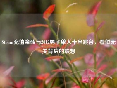 Steam充值金砖与2012男子单人十米跳台，看似无关背后的联想