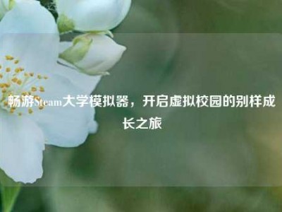 畅游Steam大学模拟器，开启虚拟校园的别样成长之旅