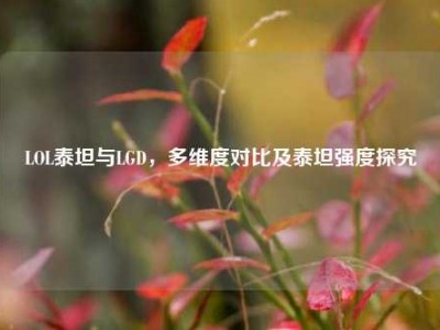 LOL泰坦与LGD，多维度对比及泰坦强度探究