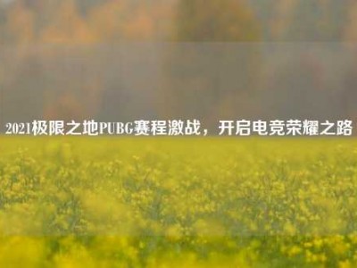 2021极限之地PUBG赛程激战，开启电竞荣耀之路