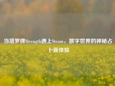 当塔罗牌Strength遇上Steam，数字世界的神秘占卜新体验