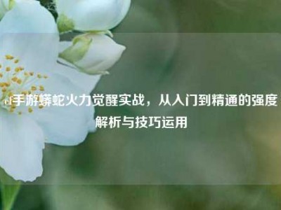 cf手游蟒蛇火力觉醒实战，从入门到精通的强度解析与技巧运用