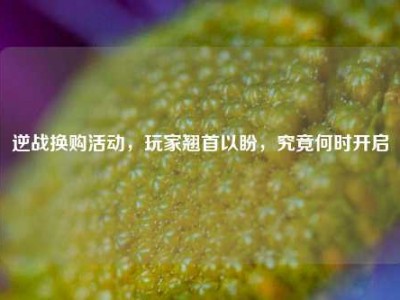 逆战换购活动，玩家翘首以盼，究竟何时开启