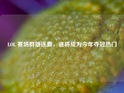 LOL 赛场群雄逐鹿，谁将成为今年夺冠热门