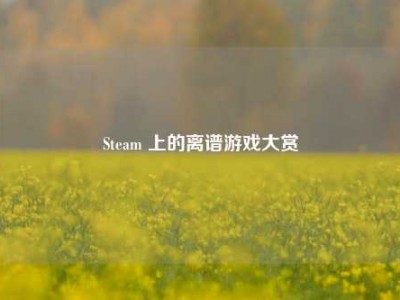 Steam 上的离谱游戏大赏