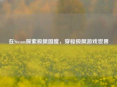 在Steam探索极限国度，穿梭极限游戏世界
