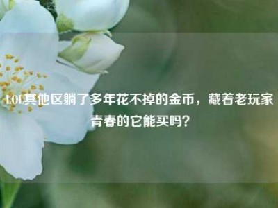 LOL其他区躺了多年花不掉的金币，藏着老玩家青春的它能买吗？