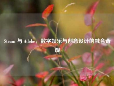 Steam 与 Adobe，数字娱乐与创意设计的融合奇观