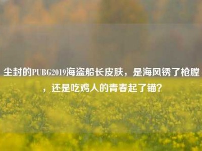 尘封的PUBG2019海盗船长皮肤，是海风锈了枪膛，还是吃鸡人的青春起了锚？