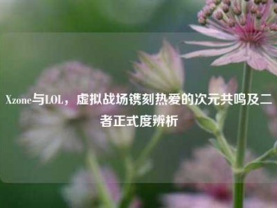 Xzone与LOL，虚拟战场镌刻热爱的次元共鸣及二者正式度辨析