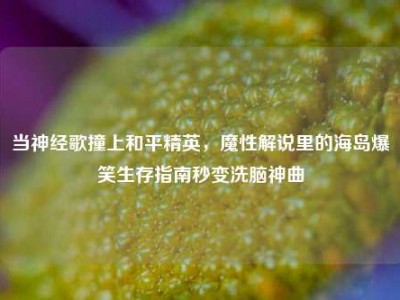 当神经歌撞上和平精英，魔性解说里的海岛爆笑生存指南秒变洗脑神曲