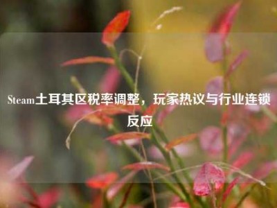 Steam土耳其区税率调整，玩家热议与行业连锁反应