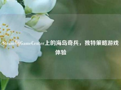 Steam与GameCenter上的海岛奇兵，独特策略游戏体验