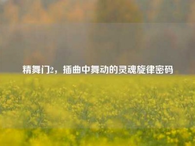 精舞门2，插曲中舞动的灵魂旋律密码