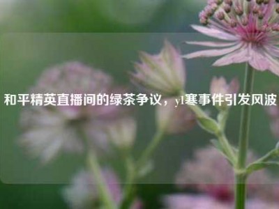 和平精英直播间的绿茶争议，y1寒事件引发风波