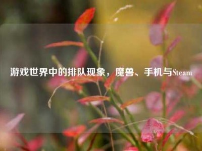 游戏世界中的排队现象，魔兽、手机与Steam