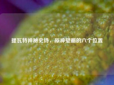 提瓦特神秘史诗，原神壁画的六个位置