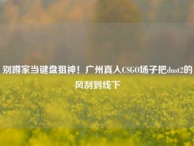 别蹲家当键盘狙神！广州真人CSGO场子把dust2的风刮到线下