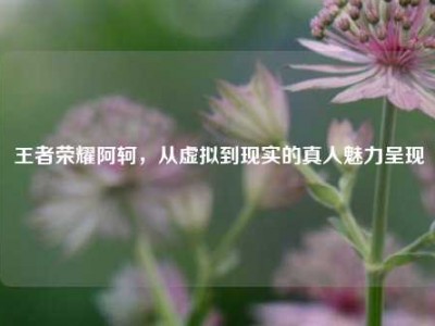 王者荣耀阿轲，从虚拟到现实的真人魅力呈现