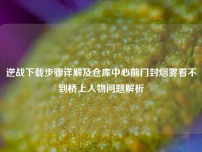 逆战下载步骤详解及仓库中心前门封烟雾看不到桥上人物问题解析