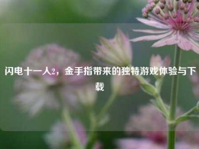 闪电十一人2，金手指带来的独特游戏体验与下载