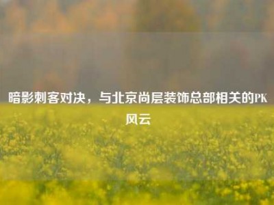 暗影刺客对决，与北京尚层装饰总部相关的PK风云