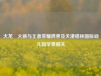 大龙燚火锅与王者荣耀跨界及天津格林国际幼儿园学费相关