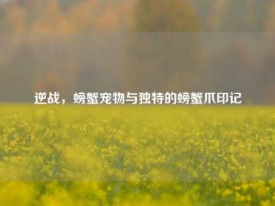 逆战，螃蟹宠物与独特的螃蟹爪印记