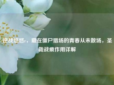 逆战悠悠r，藏在僵尸猎场的青春从未散场，圣裁战痕作用详解