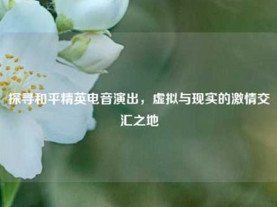 探寻和平精英电音演出，虚拟与现实的激情交汇之地