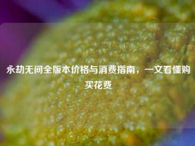 永劫无间全版本价格与消费指南，一文看懂购买花费