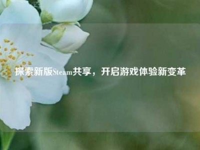 探索新版Steam共享，开启游戏体验新变革