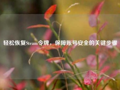 轻松恢复Steam令牌，保障账号安全的关键步骤