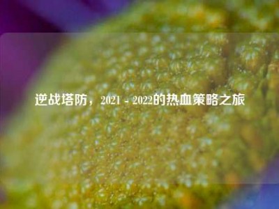 逆战塔防，2021 - 2022的热血策略之旅