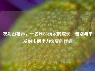 发射台枪声，一名PUBG玩家的成长、告别与单发射击后坐力恢复的疑惑