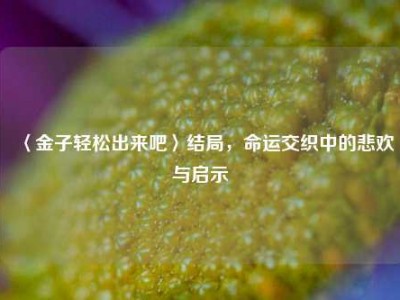 〈金子轻松出来吧〉结局，命运交织中的悲欢与启示