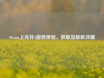 Steam上光环4游戏体验、获取及联机攻略