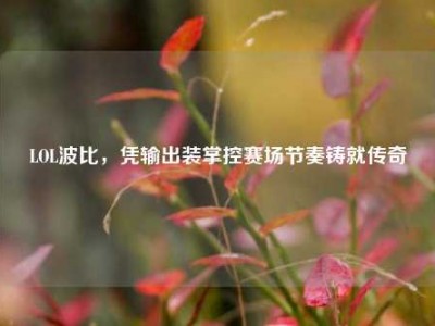 LOL波比，凭输出装掌控赛场节奏铸就传奇