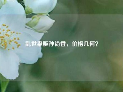 乱世枭姬孙尚香，价格几何？