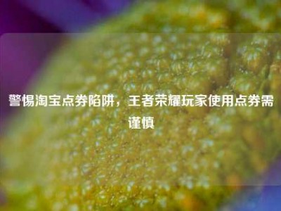 警惕淘宝点券陷阱，王者荣耀玩家使用点券需谨慎