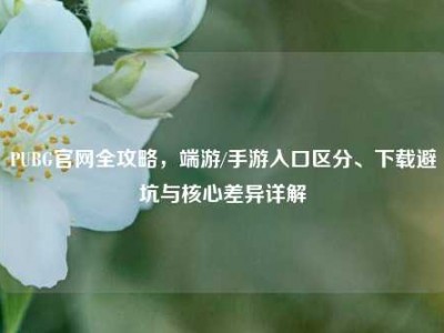 PUBG官网全攻略，端游/手游入口区分、下载避坑与核心差异详解
