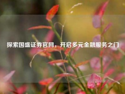 探索国盛证券官网，开启多元金融服务之门