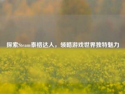 探索Steam泰格达人，领略游戏世界独特魅力