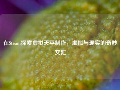 在Steam探索虚拟天平制作，虚拟与现实的奇妙交汇
