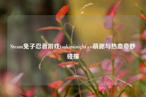 Steam兔子忍者游戏tsukiminight，萌趣与热血奇妙碰撞