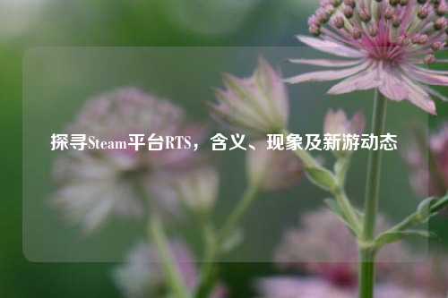 探寻Steam平台RTS,含义、现象及新游动态