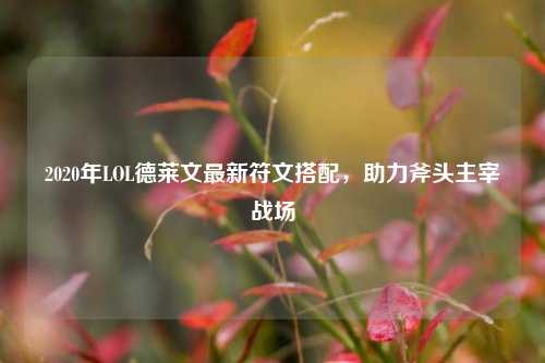2020年LOL德莱文最新符文搭配，助力斧头主宰战场